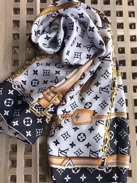 lv scarf pandabuy|louis vuitton 100 silk scarf.